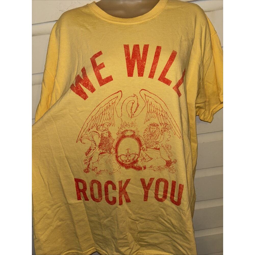 Queen Official Merch 100% Cotton Short Sleeve Oversized Tshirt Size L - Picture 5 of 8